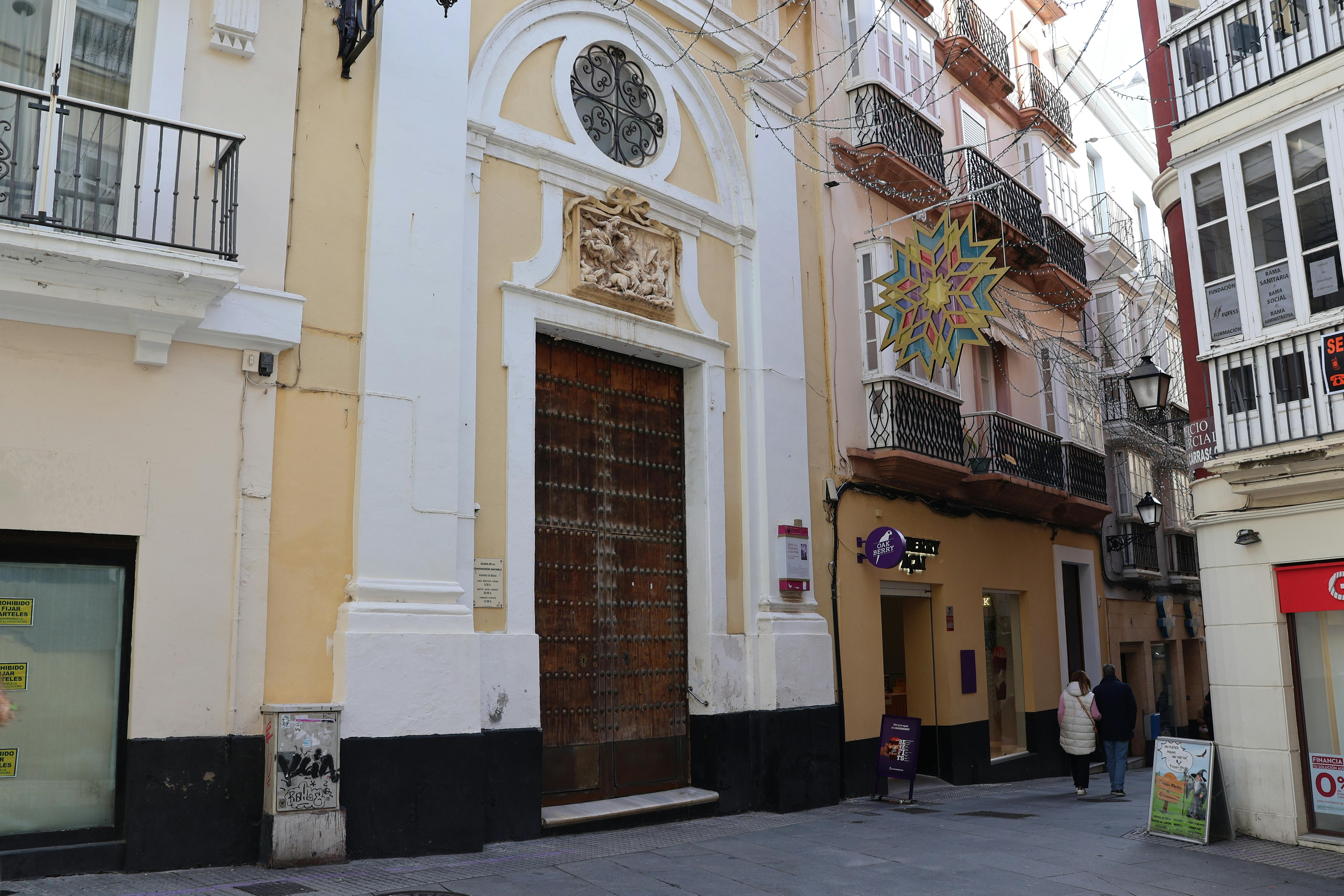 iglesia de la conversión de San Pablo en Cádiz