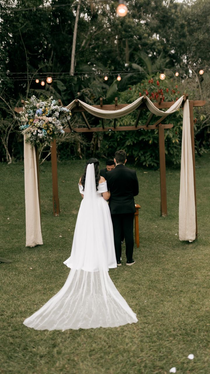 Incorporate a Rustic Wooden Arbor