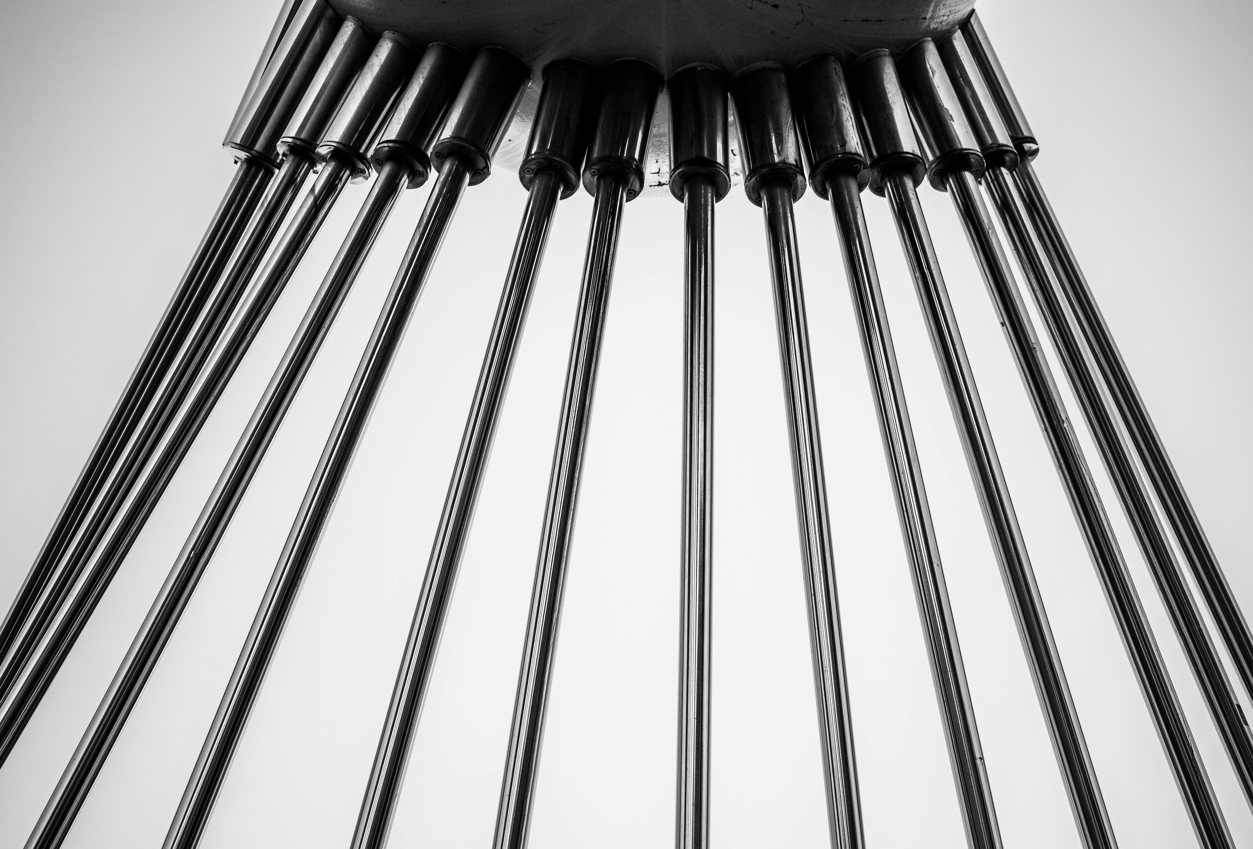 grátis Foto profissional grátis de abstrair, aço, ângulo Foto profissional