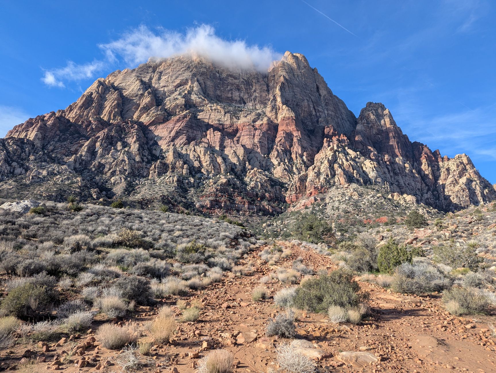 Red sandstone formations at Valley of Fire State Park