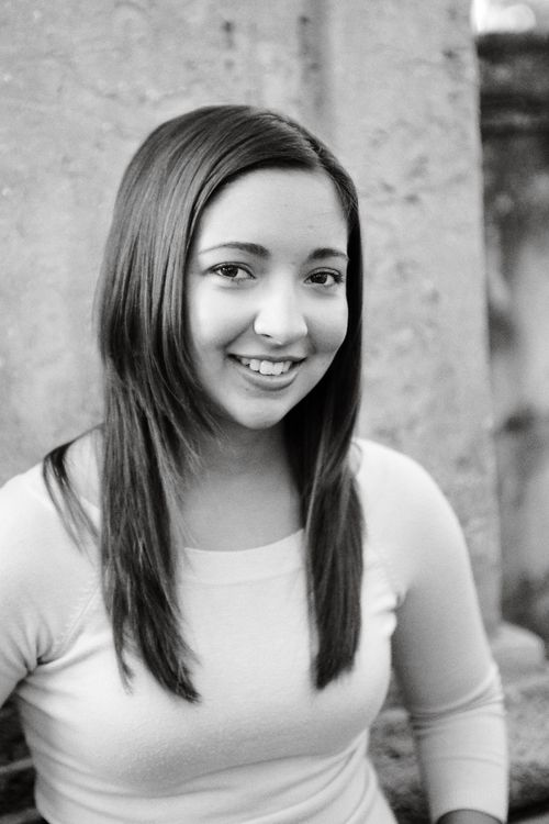Black and White Portrait of a Smiling Woman · Free Stock Photo