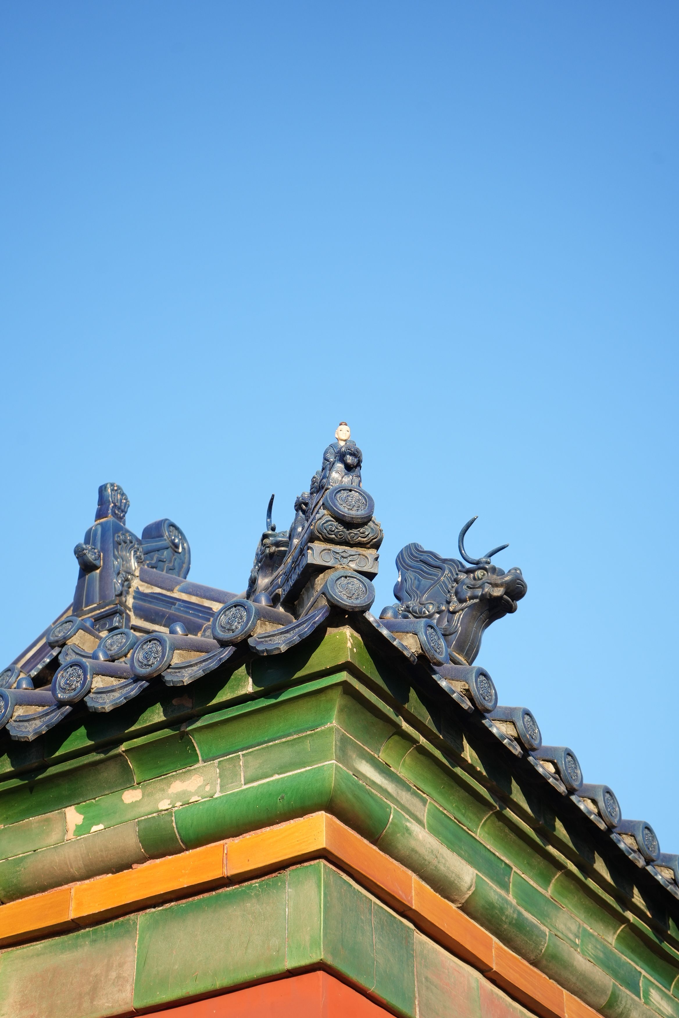 Traditional Chinese Roof Architecture in Beijing · Free Stock Photo
