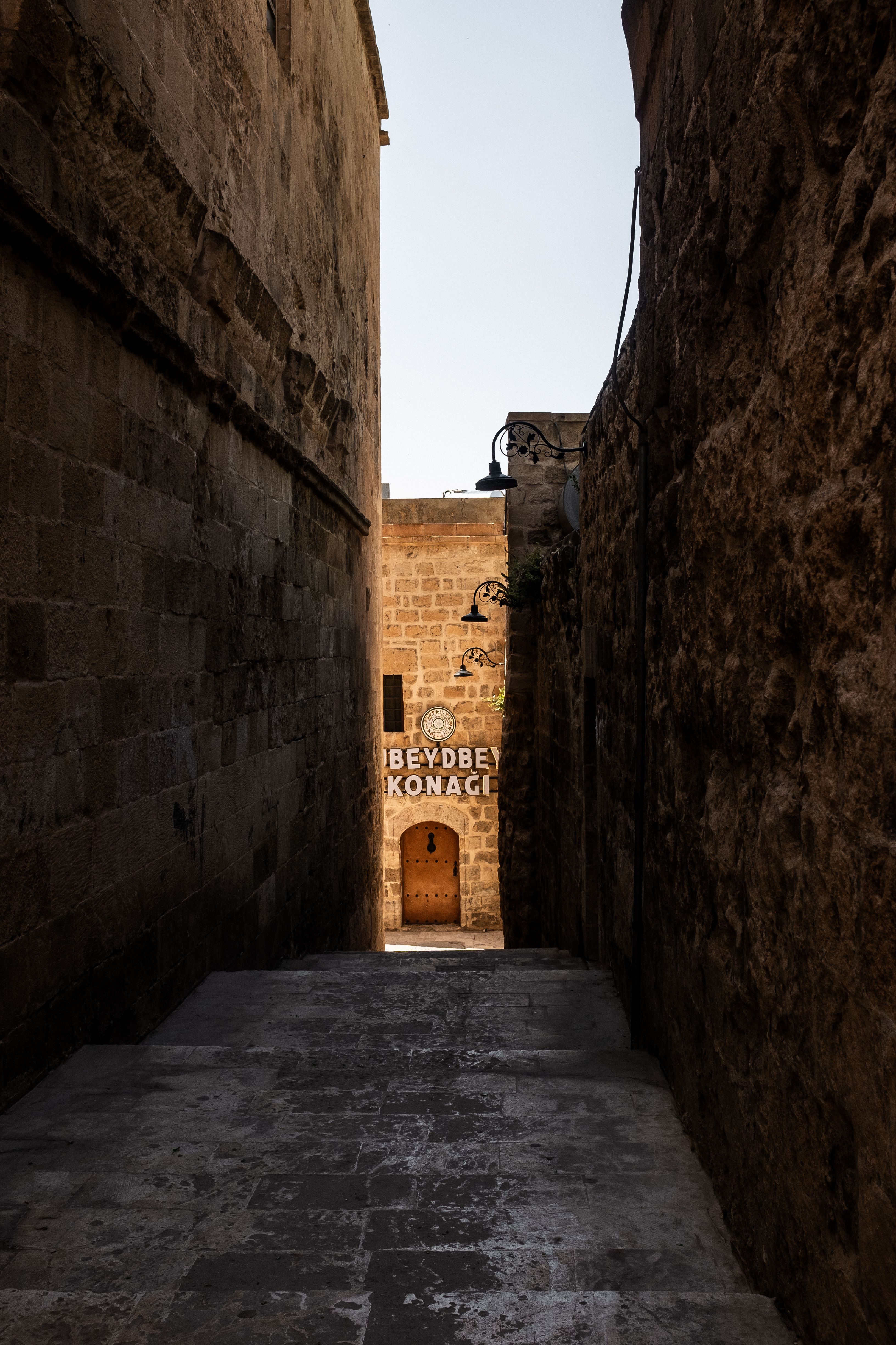 Historic Stone Alley Leading to Beydebe Konak · Free Stock Photo