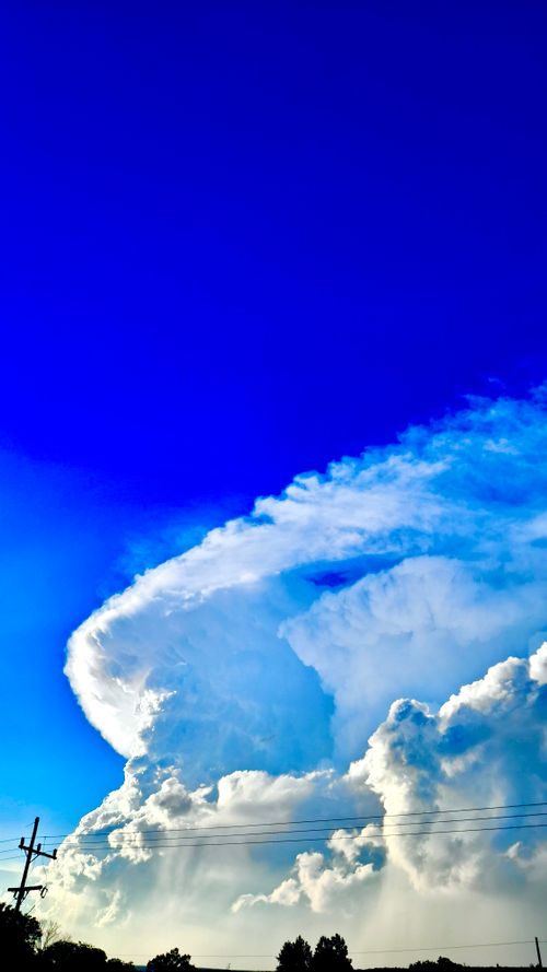 Free stock photo of blue sky, clouds Stock Photo