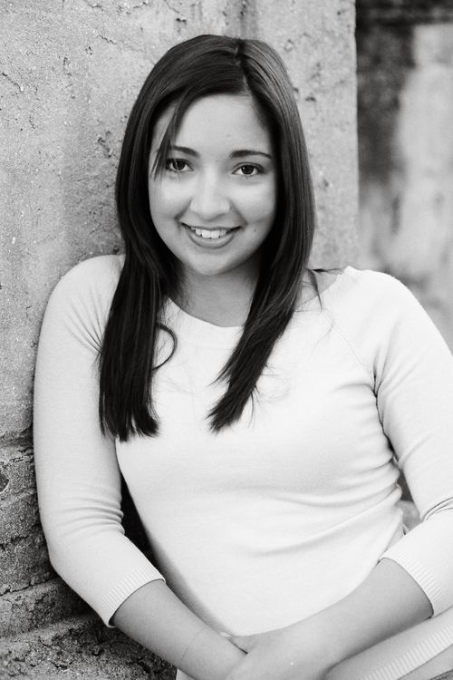 Portrait of a Young Woman in Black and White · Free Stock Photo