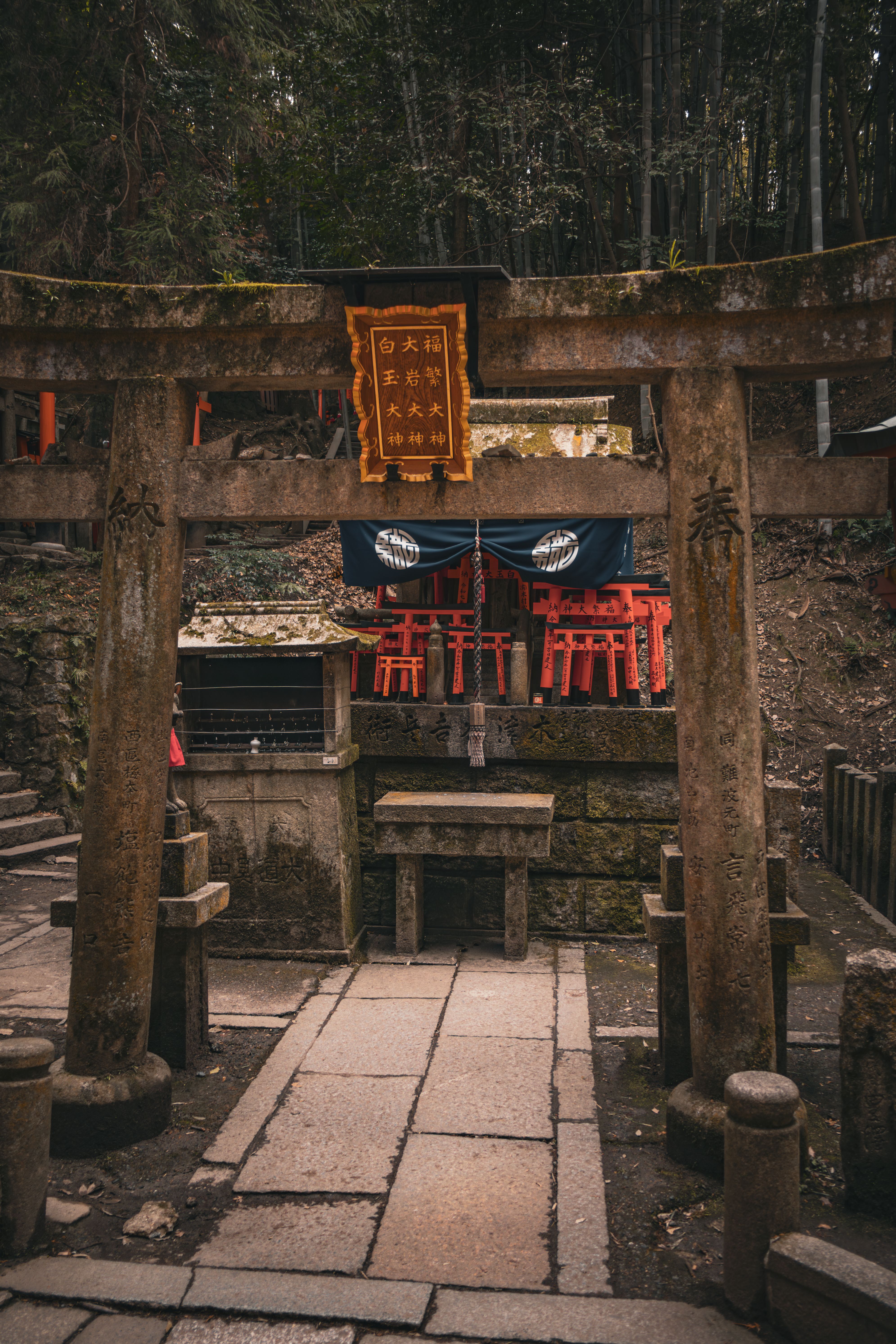 Ancient Torii Gate in Arashiyama, Kyoto · Free Stock Photo