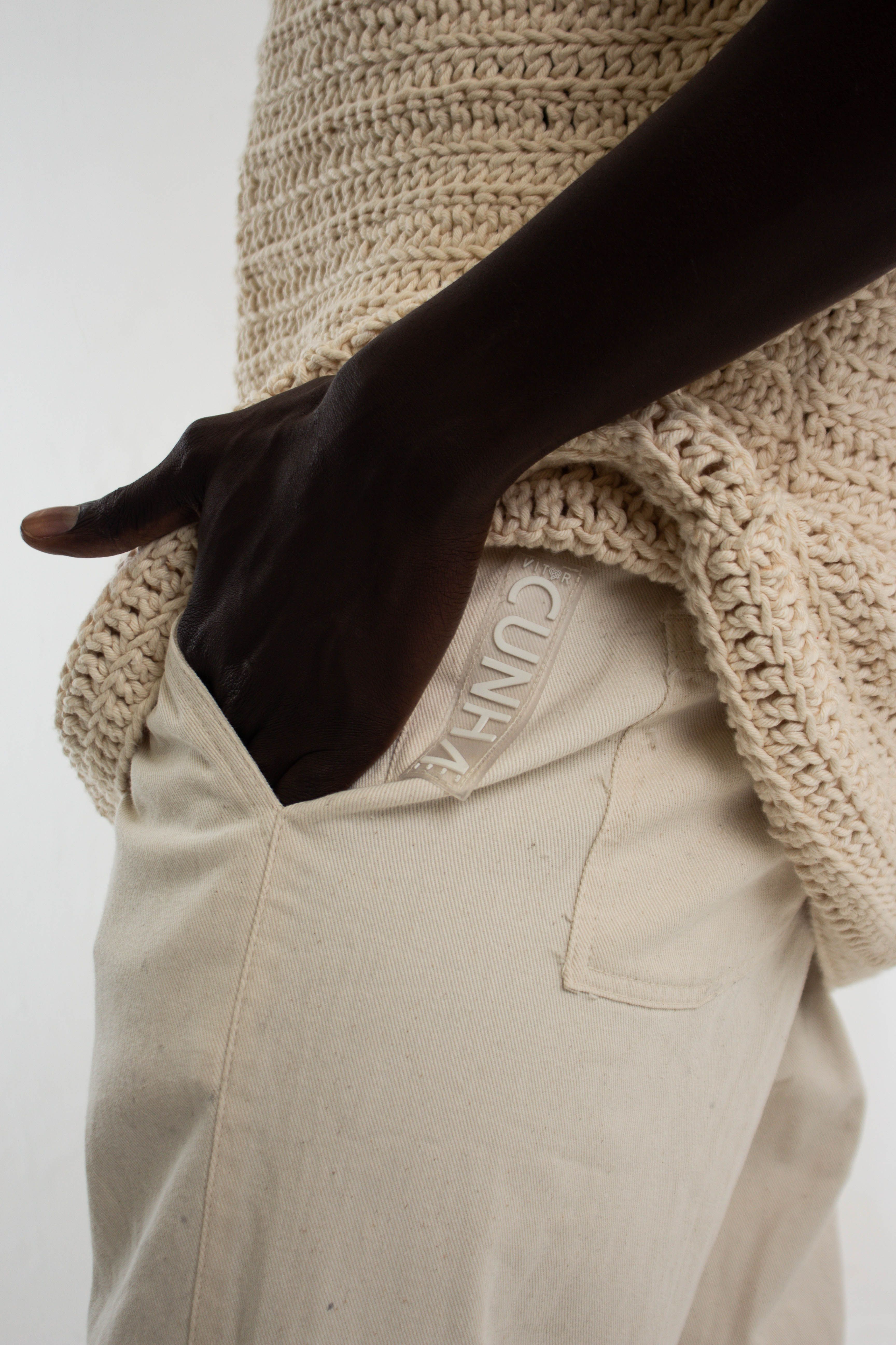 Blusa de Tricô Off White