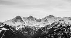 Mountains With White Snow