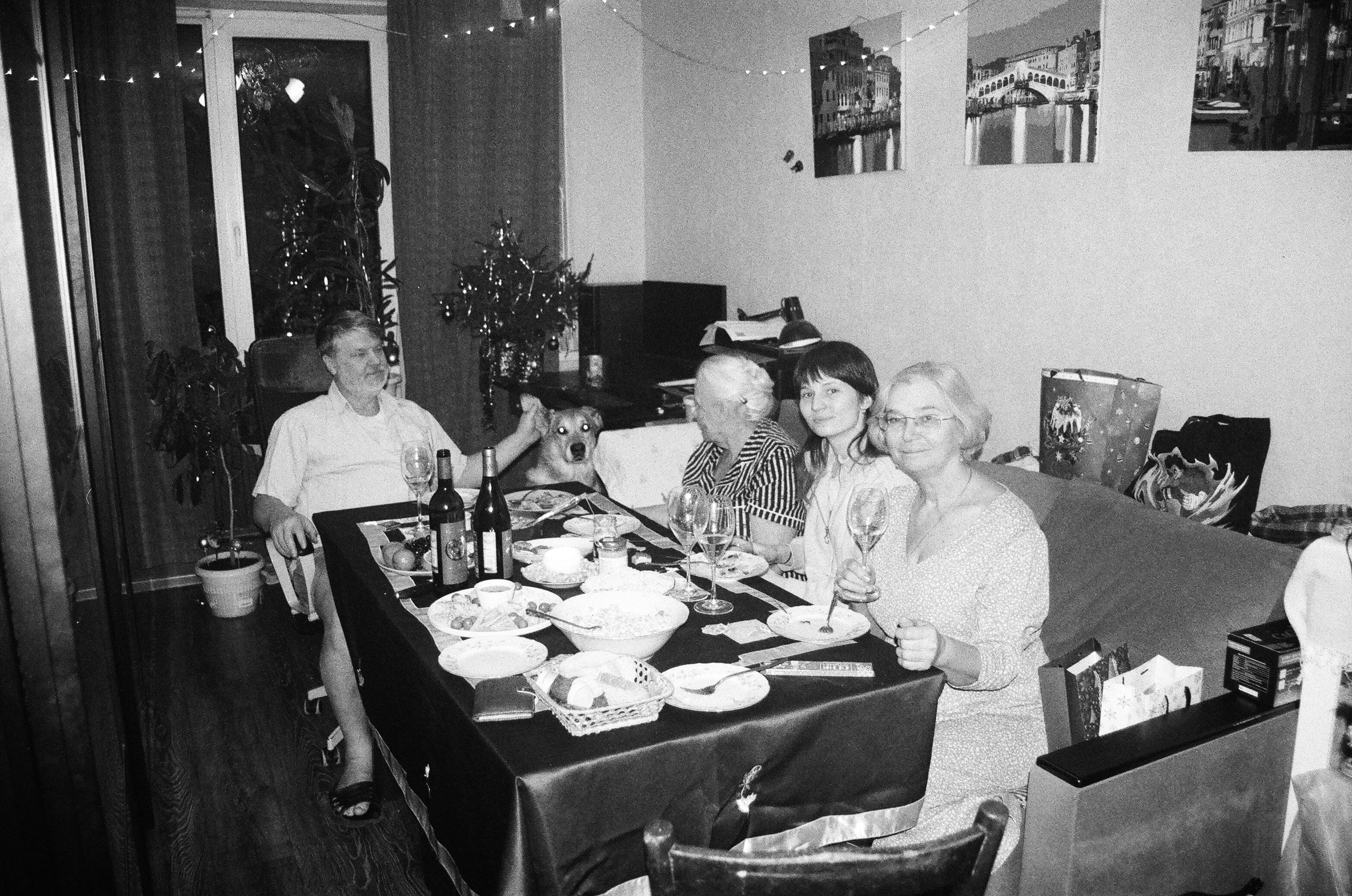 Family Meal Gathering