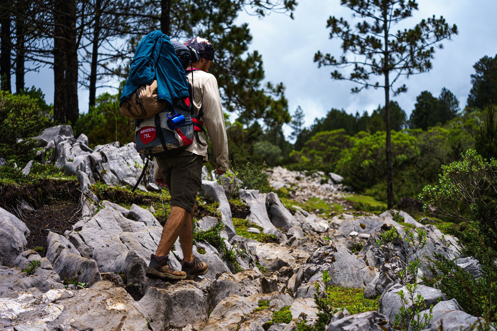 hiker first aid trail wilderness