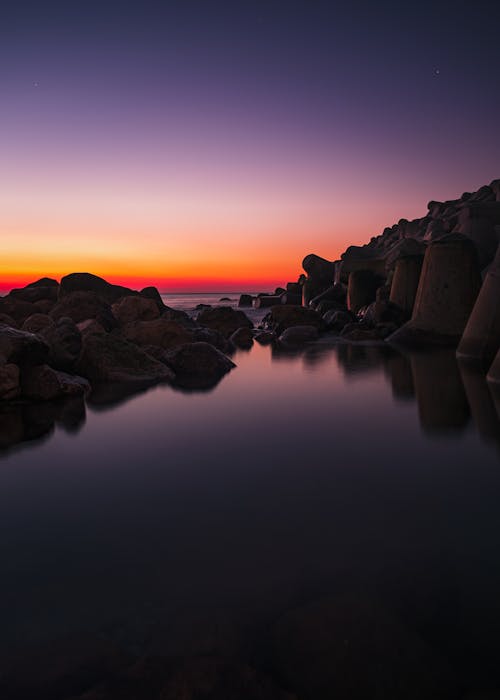 Δωρεάν στοκ φωτογραφιών με 4k ταπετσαρία, rock, αλμυρό νερό