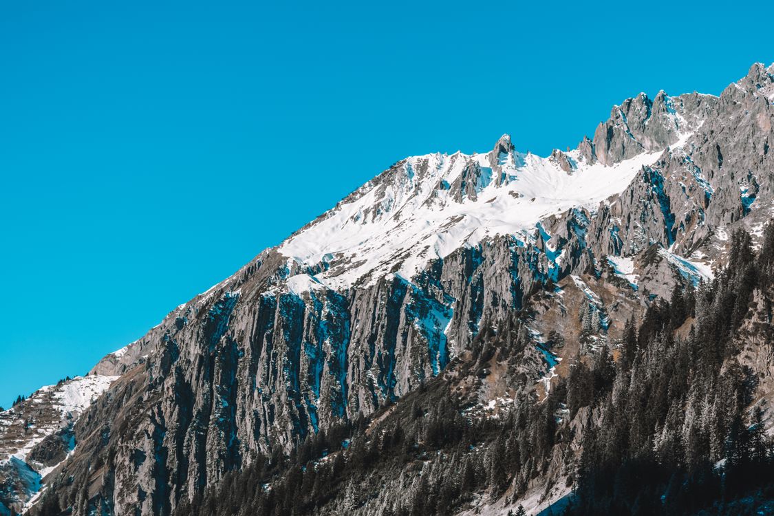 Majestic Winter Peaks of the Austrian Alps · Free Stock Photo