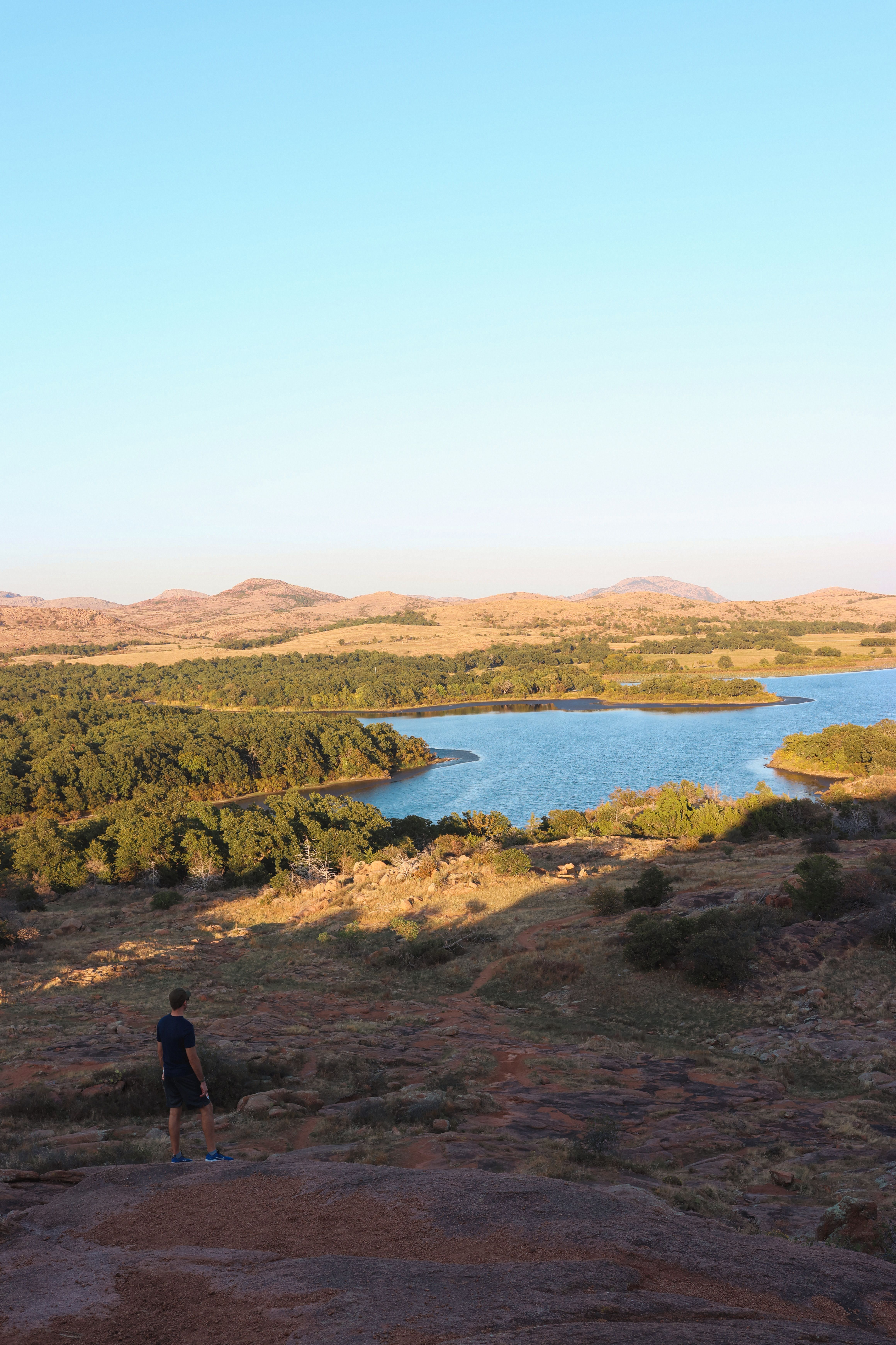 Wichita Mountains on the Oklahoma Route 66 route