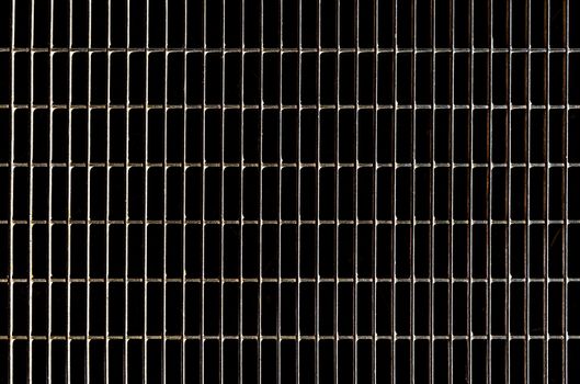 Gray Metal Bar With Holes