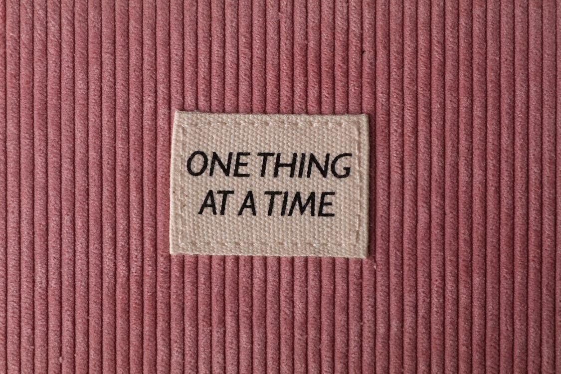 Free stock photo of label, one thing at a time, Pink velvet