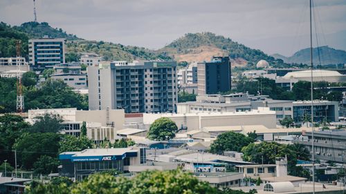 Free stock photo of buildings, city, holiday inn Stock Photo