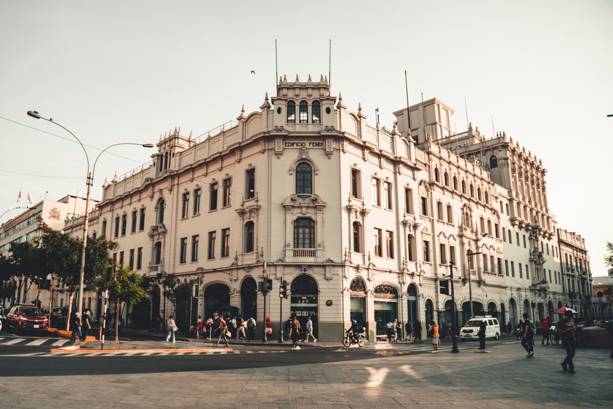 Lima al atardecer