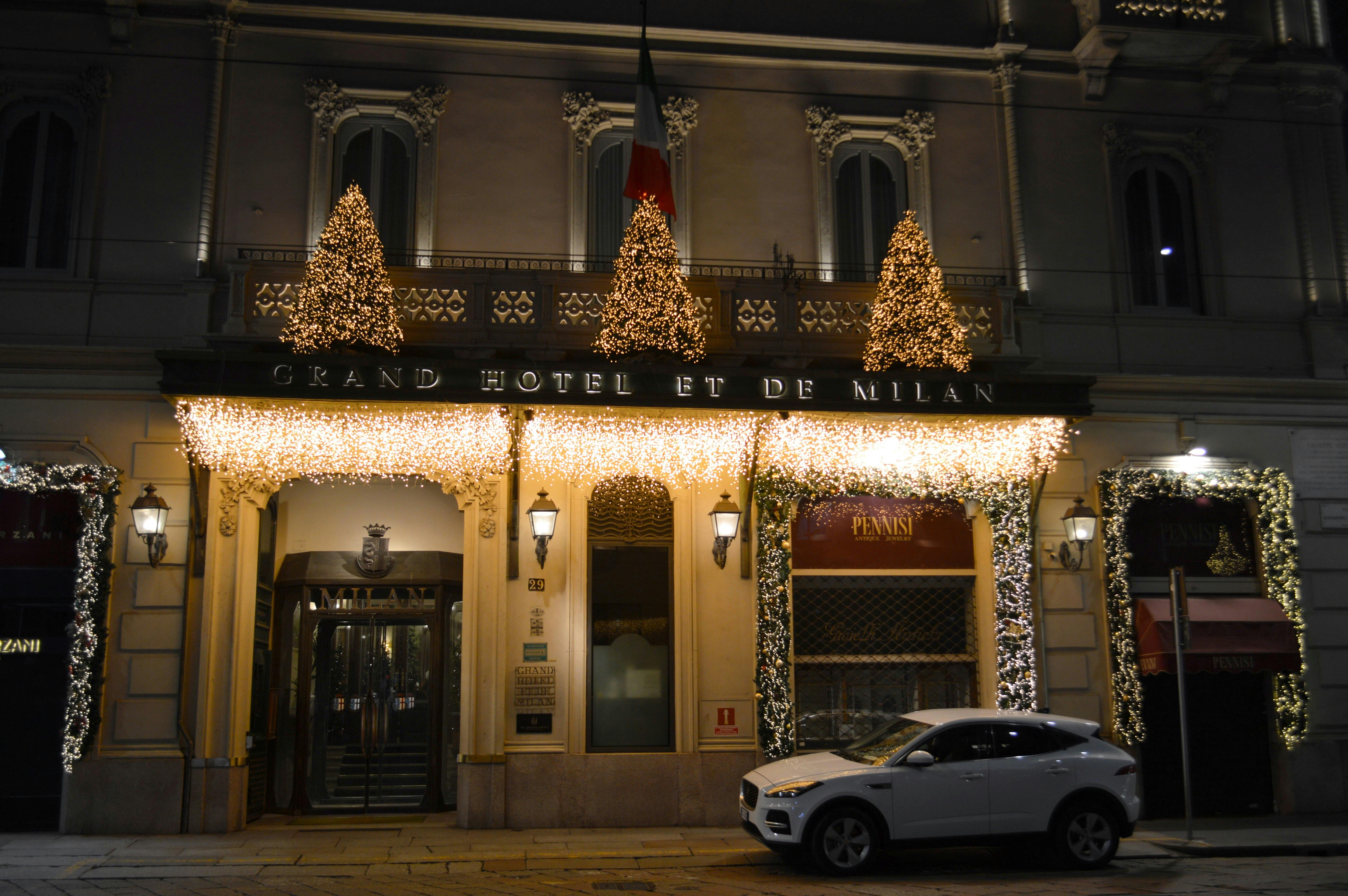 Luxury hotel in Milan, Italy