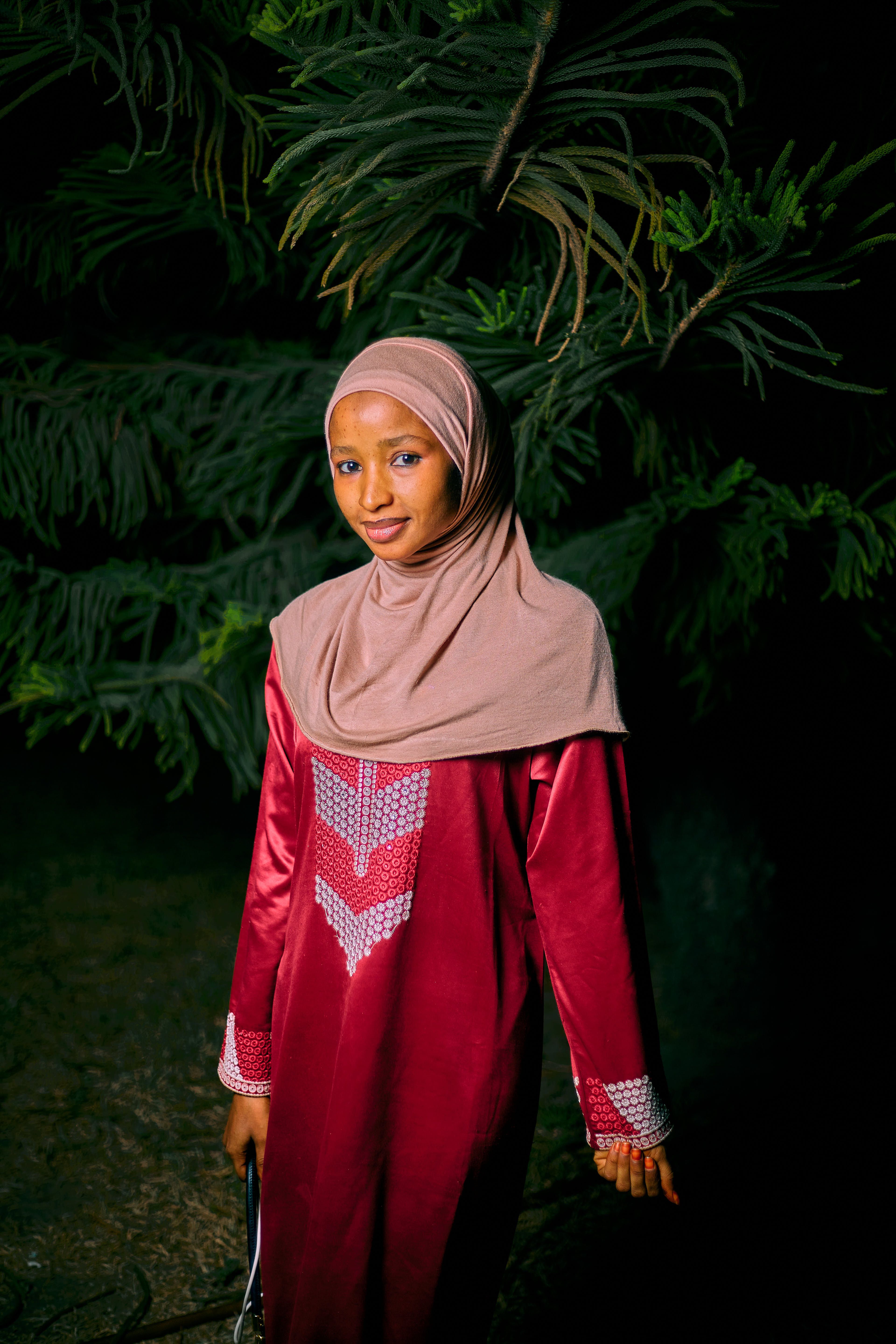 Young Woman in Traditional Hijab Outdoors · Free Stock Photo