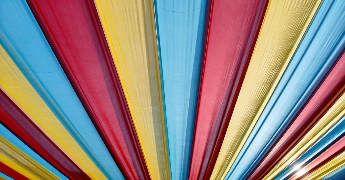 Patterned Canopy Colorful Striped Canopy with Vibrant Patterns ยท Free Stock Photo