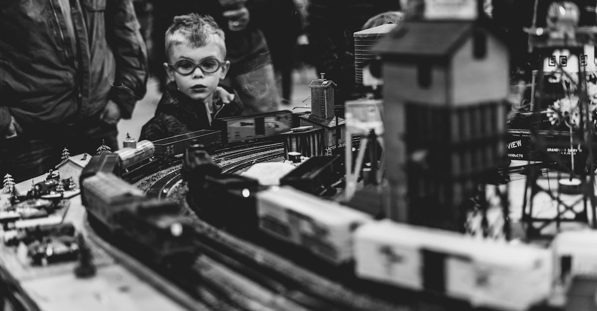 Les collections à débuter avec papa : train miniature et plus