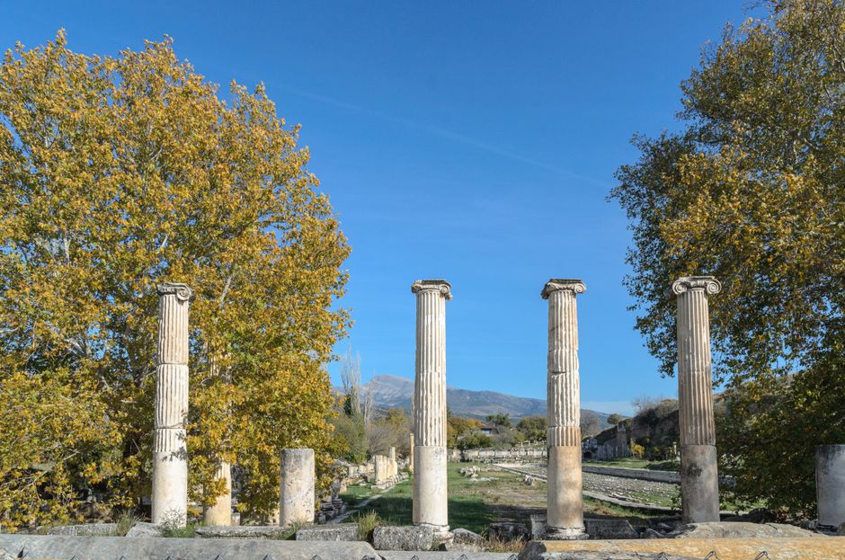 Ruines d'Aphrodisias à Saranda
