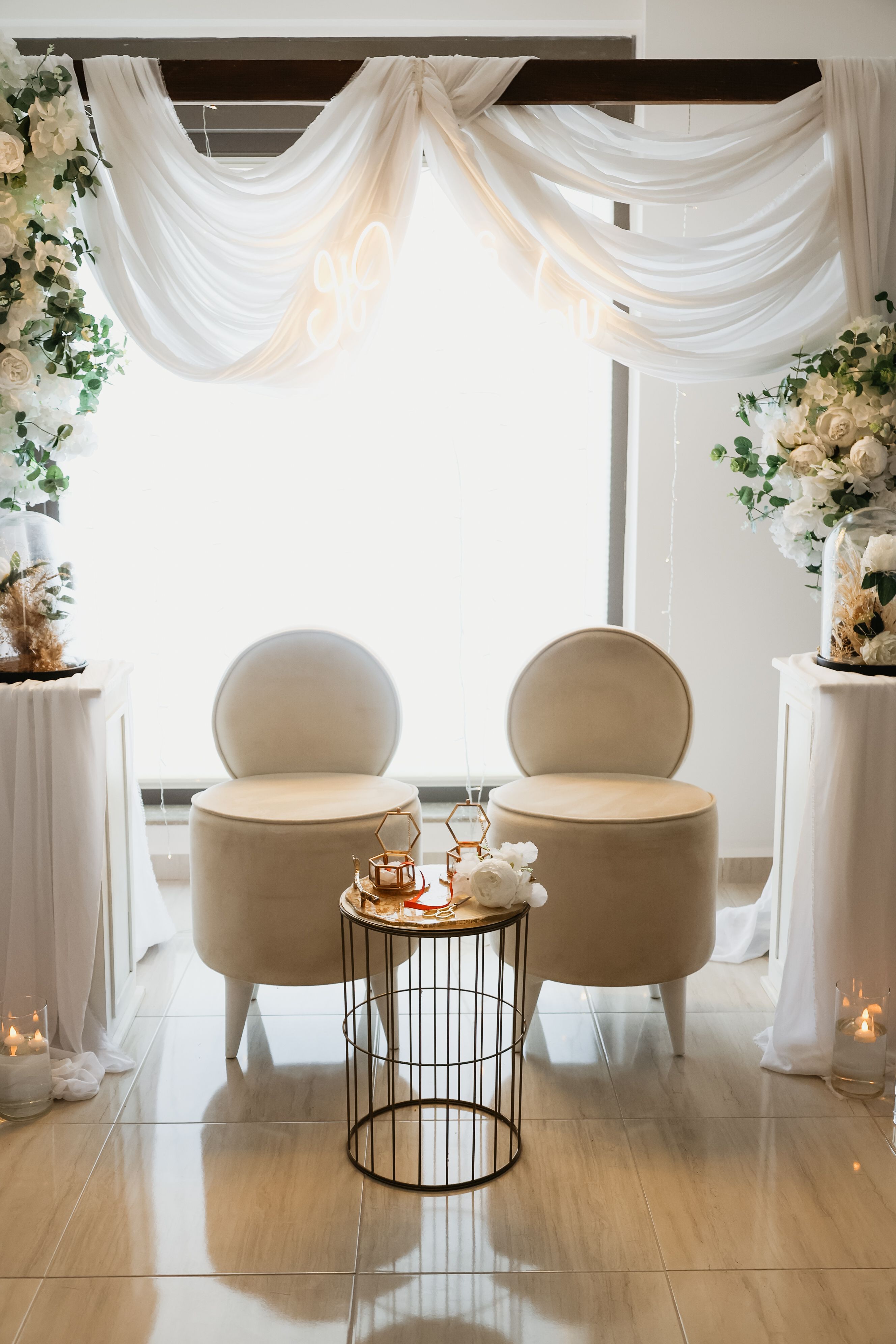 Elegant Engagement Ceremony Seating Arrangement · Free Stock Photo