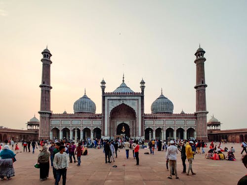 altın saat, delhi, eski din içeren Ücretsiz stok fotoğraf