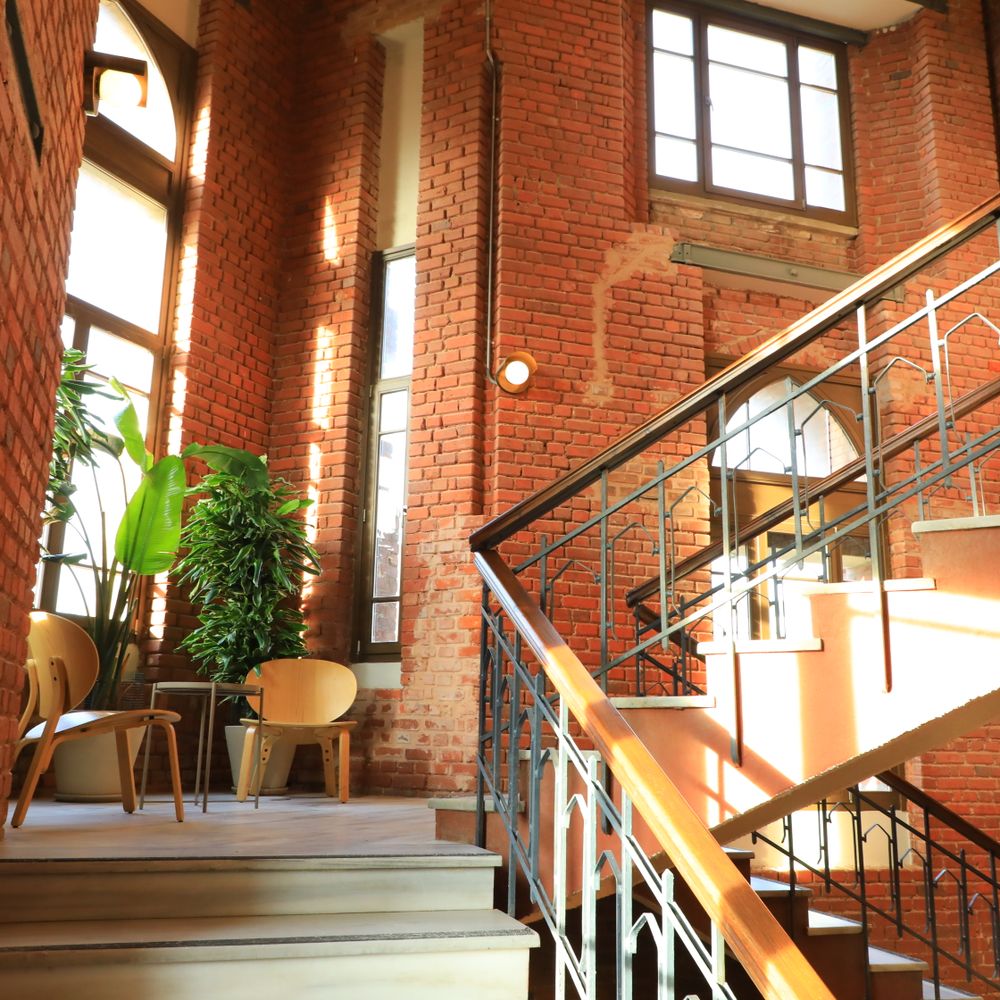 Commercial Decorating in Gants Hill — woodwork brushed to a crisp, smooth line