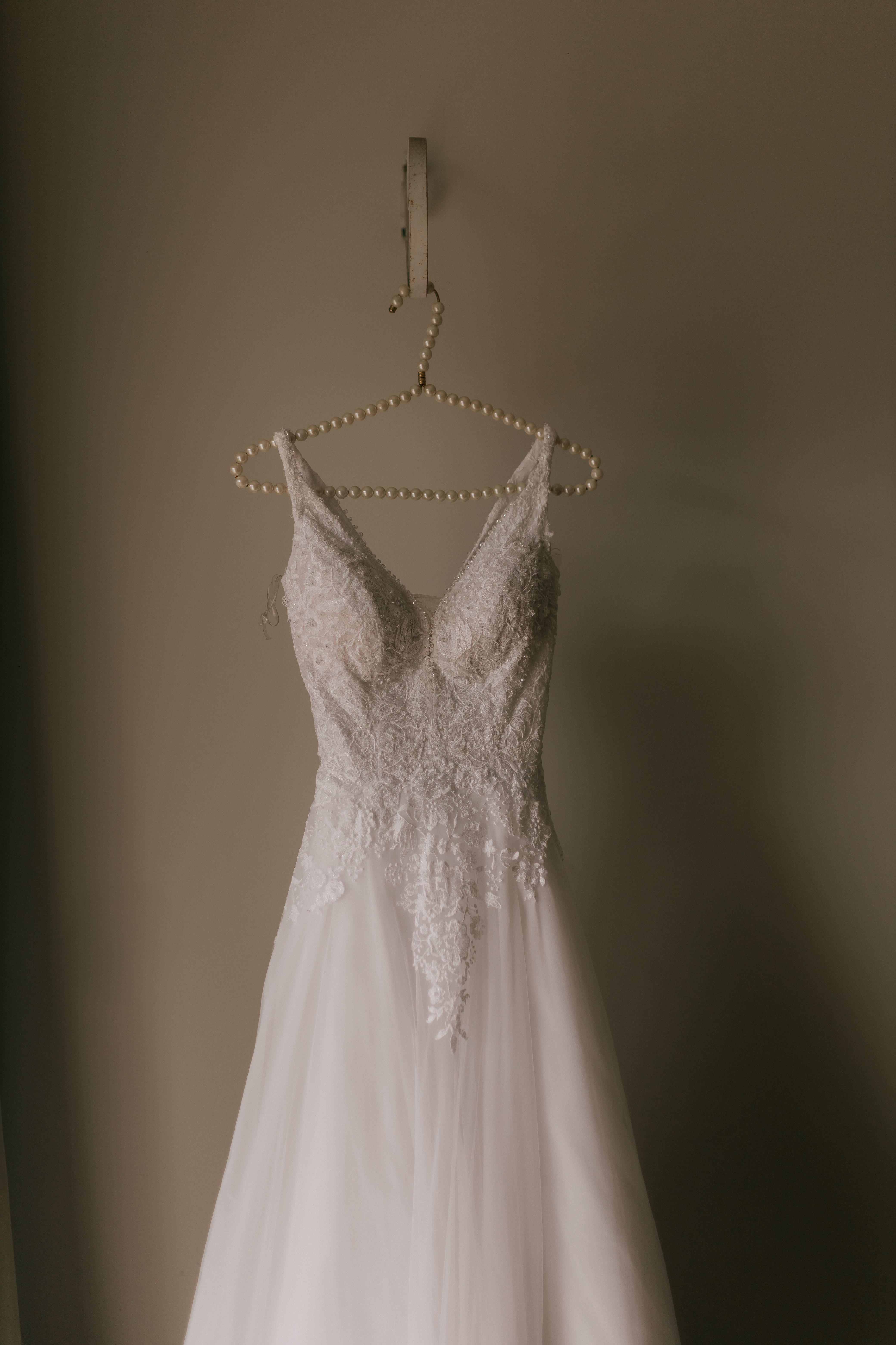 Wedding Dresses on Hangers  Free Stock Photo