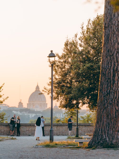 Persone Nel Parco