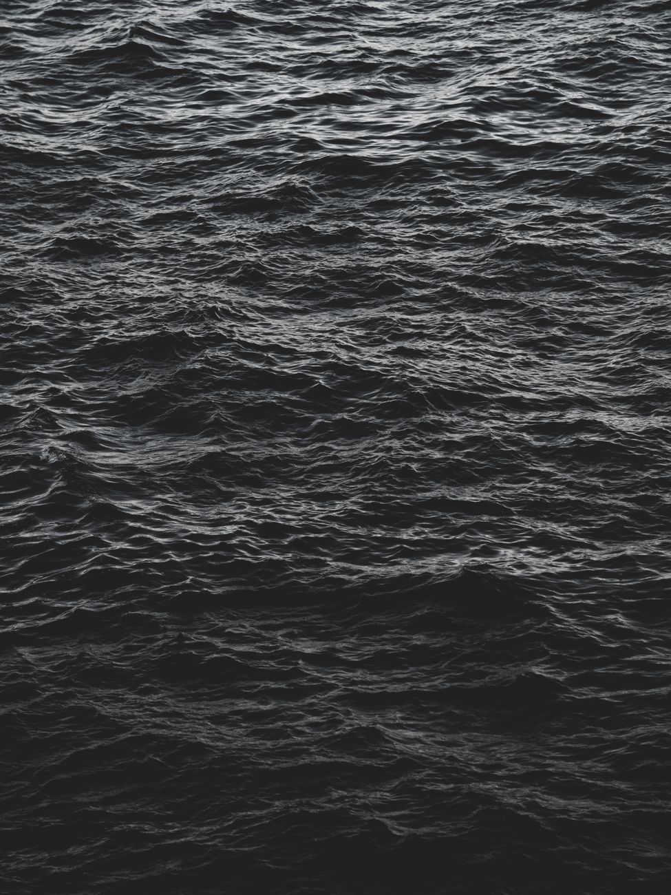 Friedlicher Ozean & Abstrakt – Dunkles AMOLED Wallpaper
