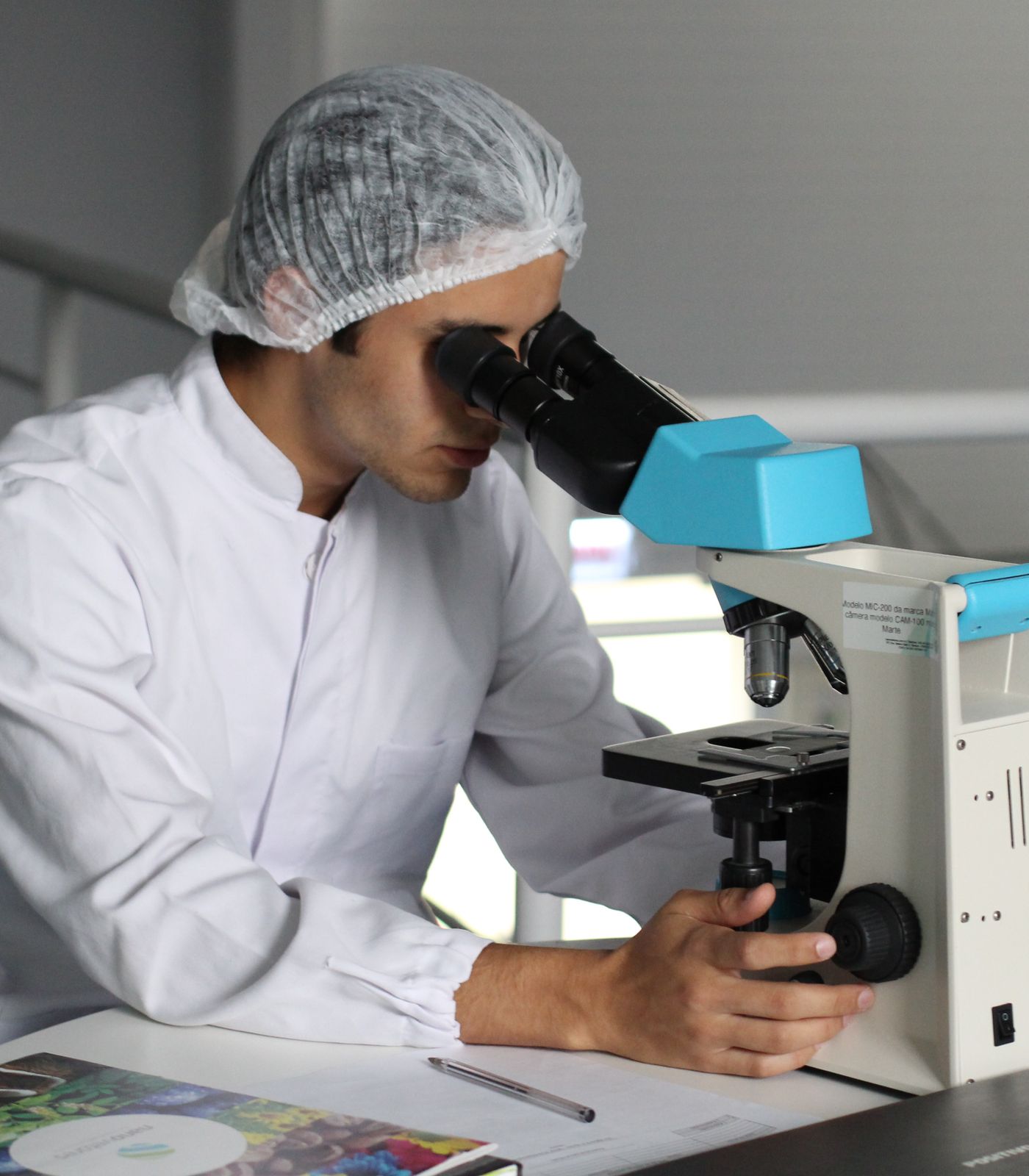 Medical students on a university campus