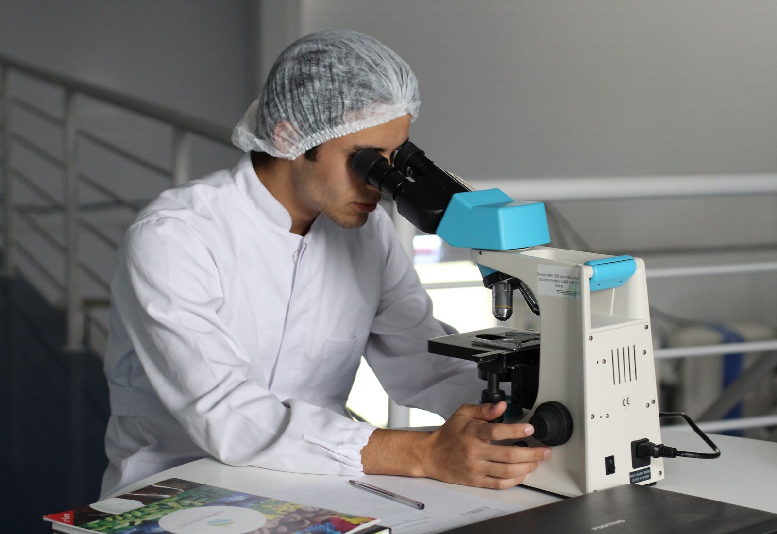 Medical students walking through university campus