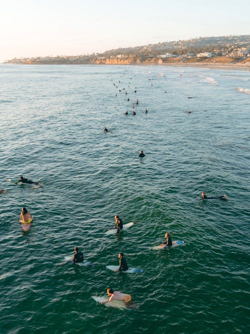 Bezpłatne Ludzie Pływający Po Morzu Zdjęcie z galerii