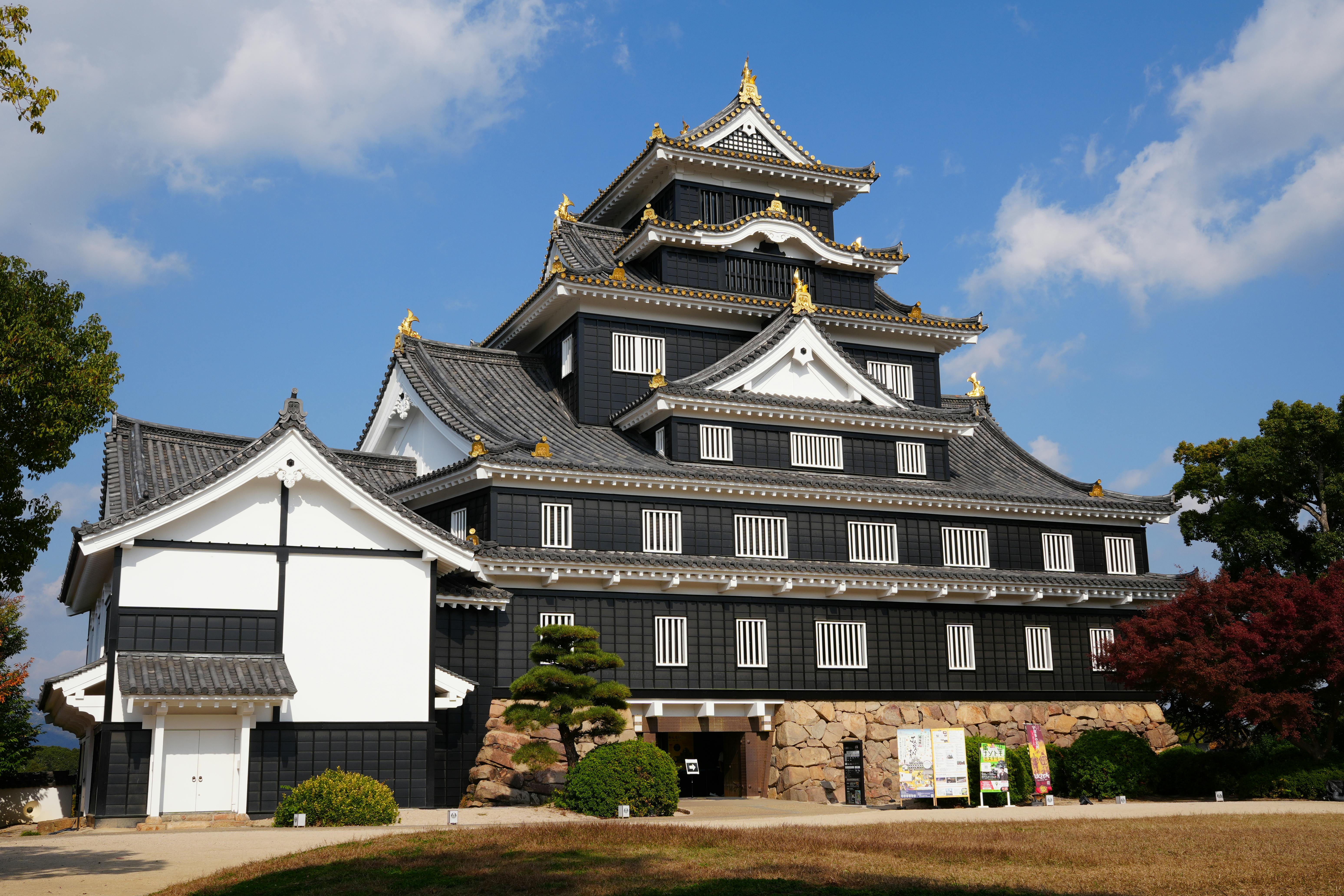 Landmarks in Okayama Prefecture