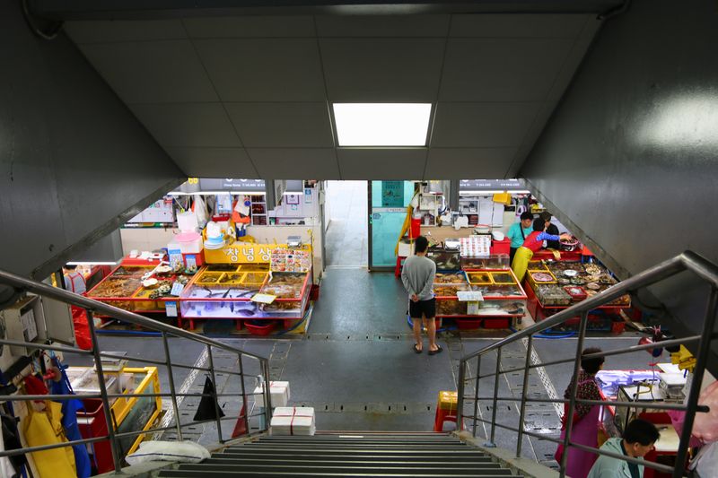 札嘎其海鲜市场