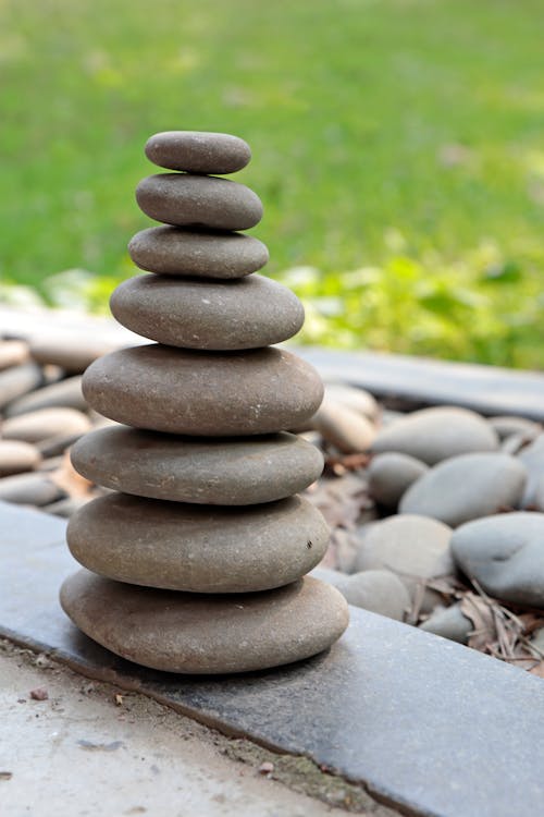 Shallow Focus Photo Of Stones