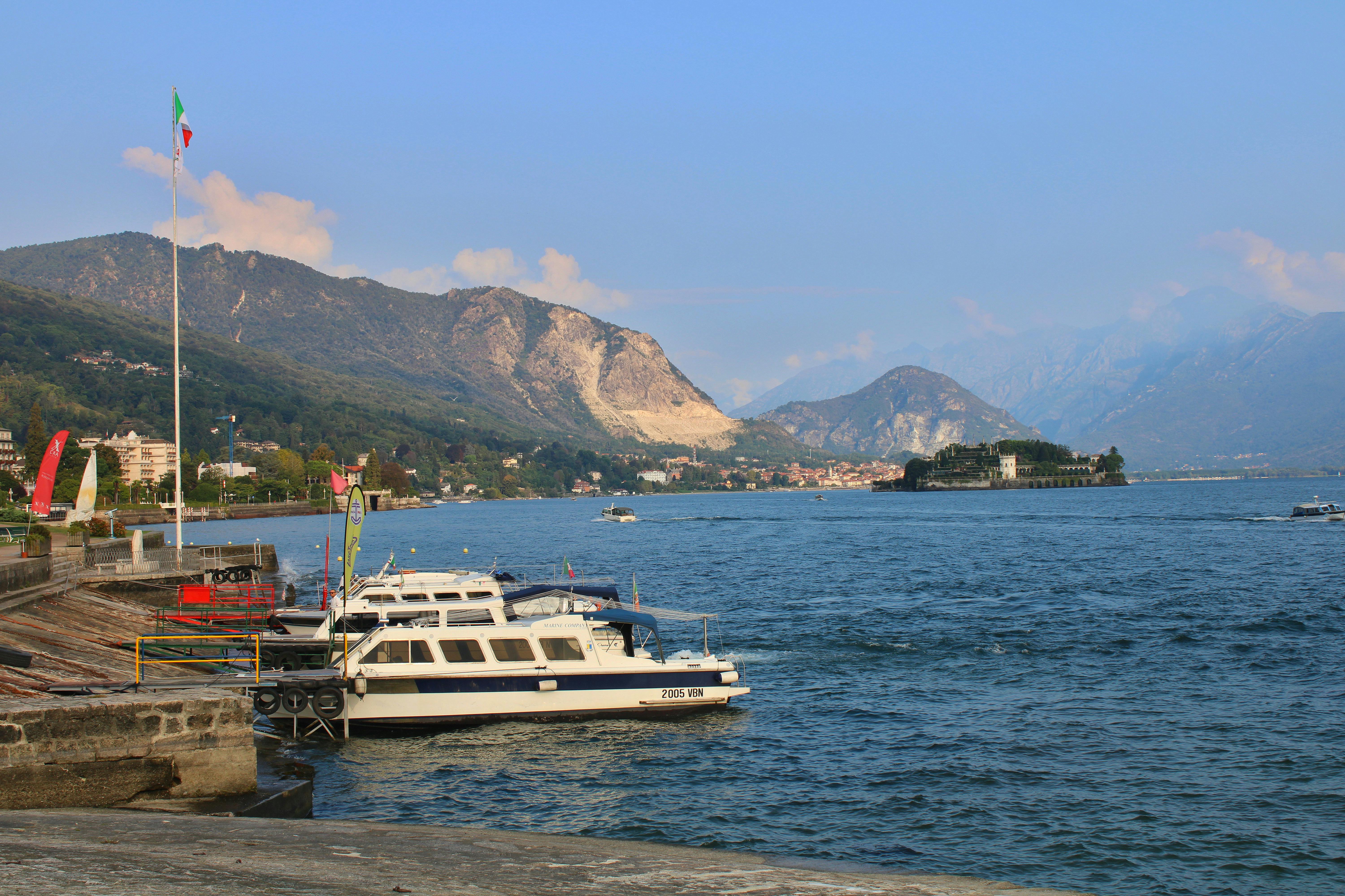 Landmarks in Lake Maggiore