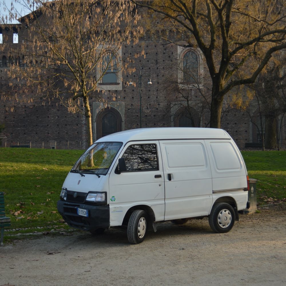 Blyton — house clearance team loading furniture into a van