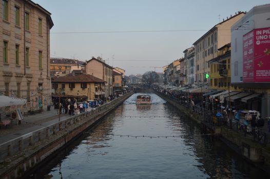 Navigli canals aperitivo walk — Milan