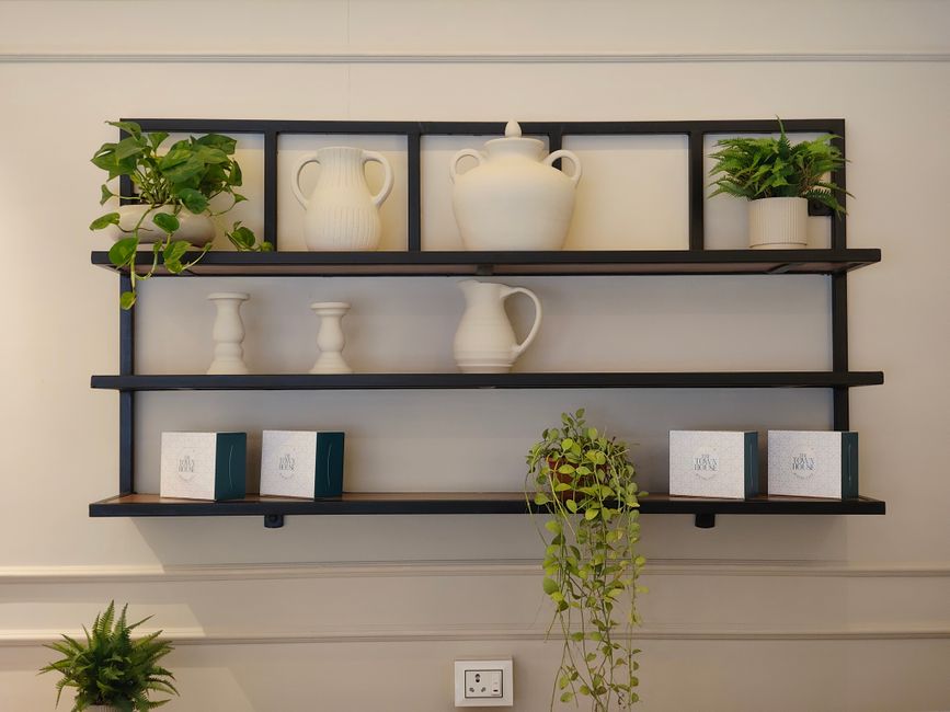 Buy Wall Shelf in Kochi: A Guide to Choosing the Perfect Space-Saving Furniture for Your Tiny Apartment Minimalistic wall shelf in small apartment with compact storage