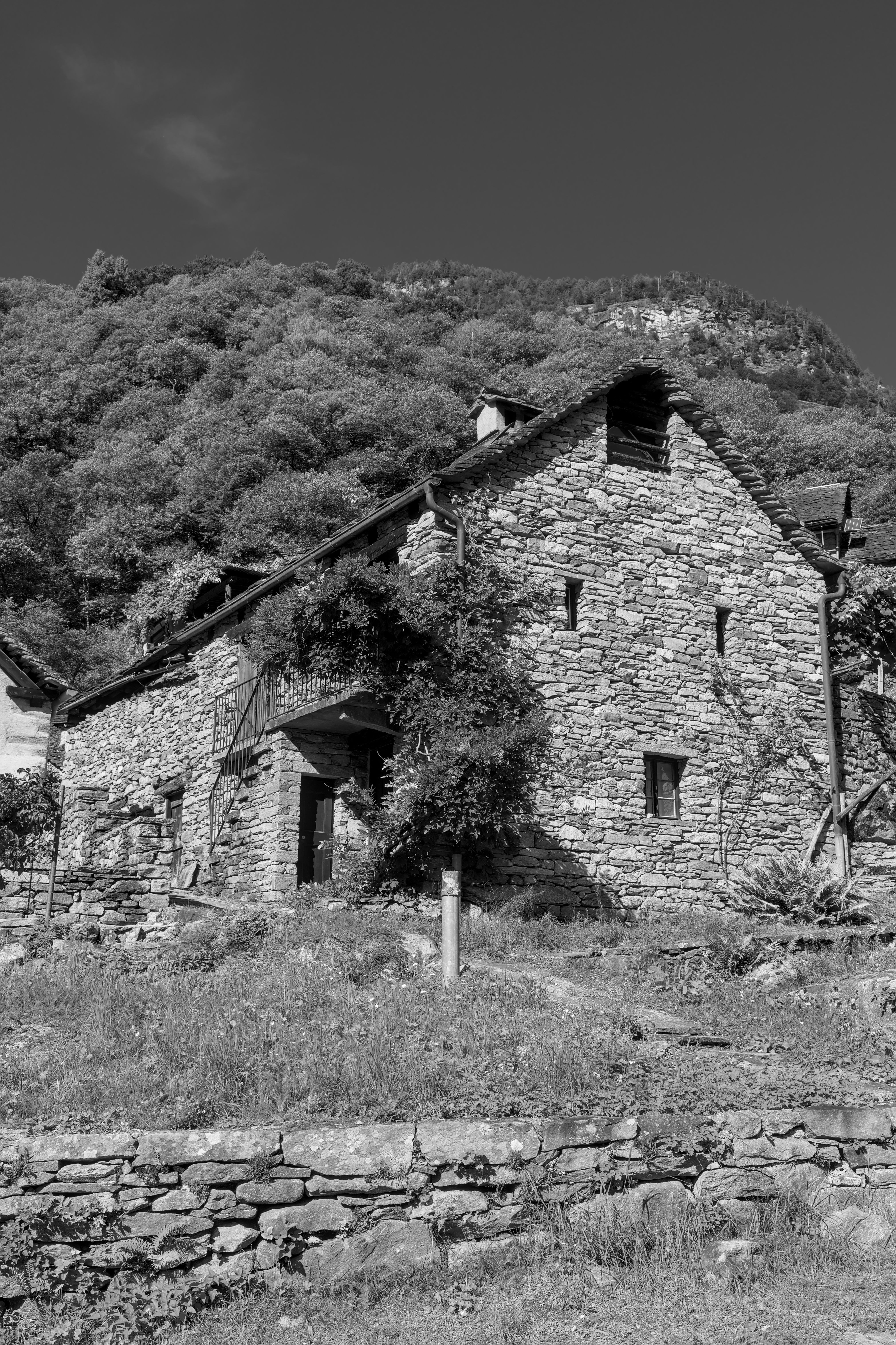 Historic Stone House in Swiss Countryside · Free Stock Photo