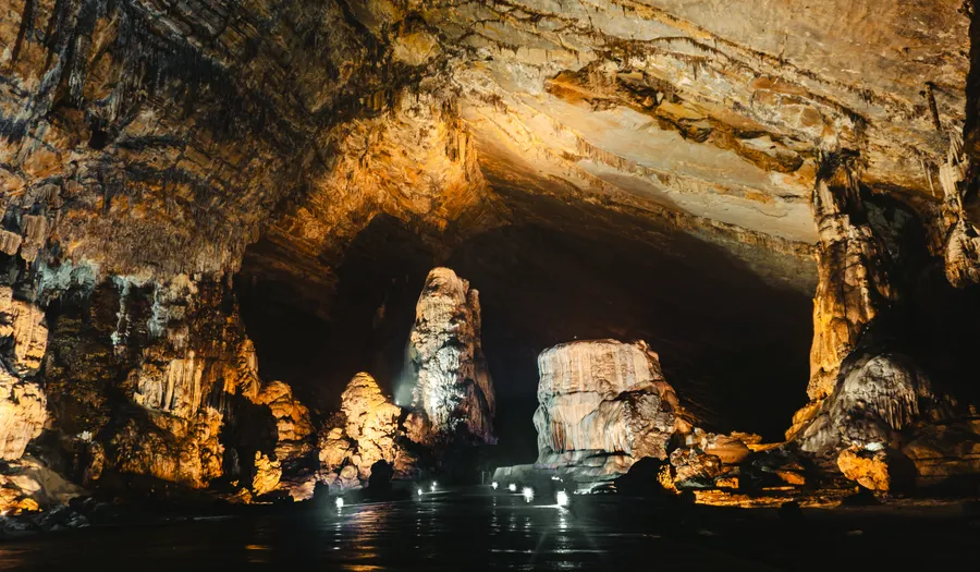 Les grutas de Lanquín