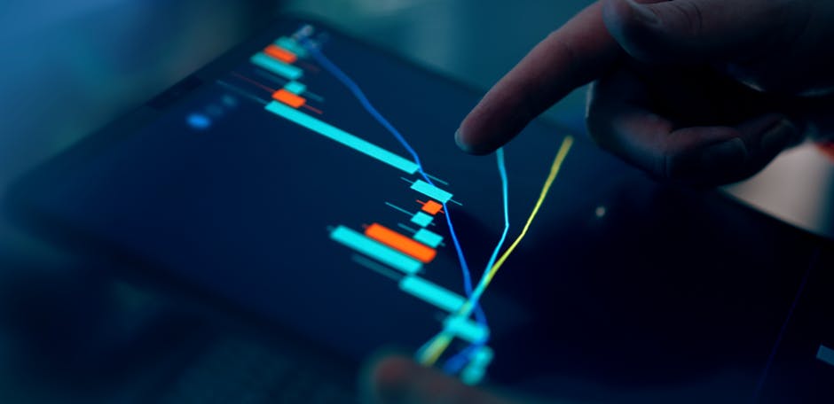 Ilustração da descentralização e tecnologia blockchain na criptoeconomia.