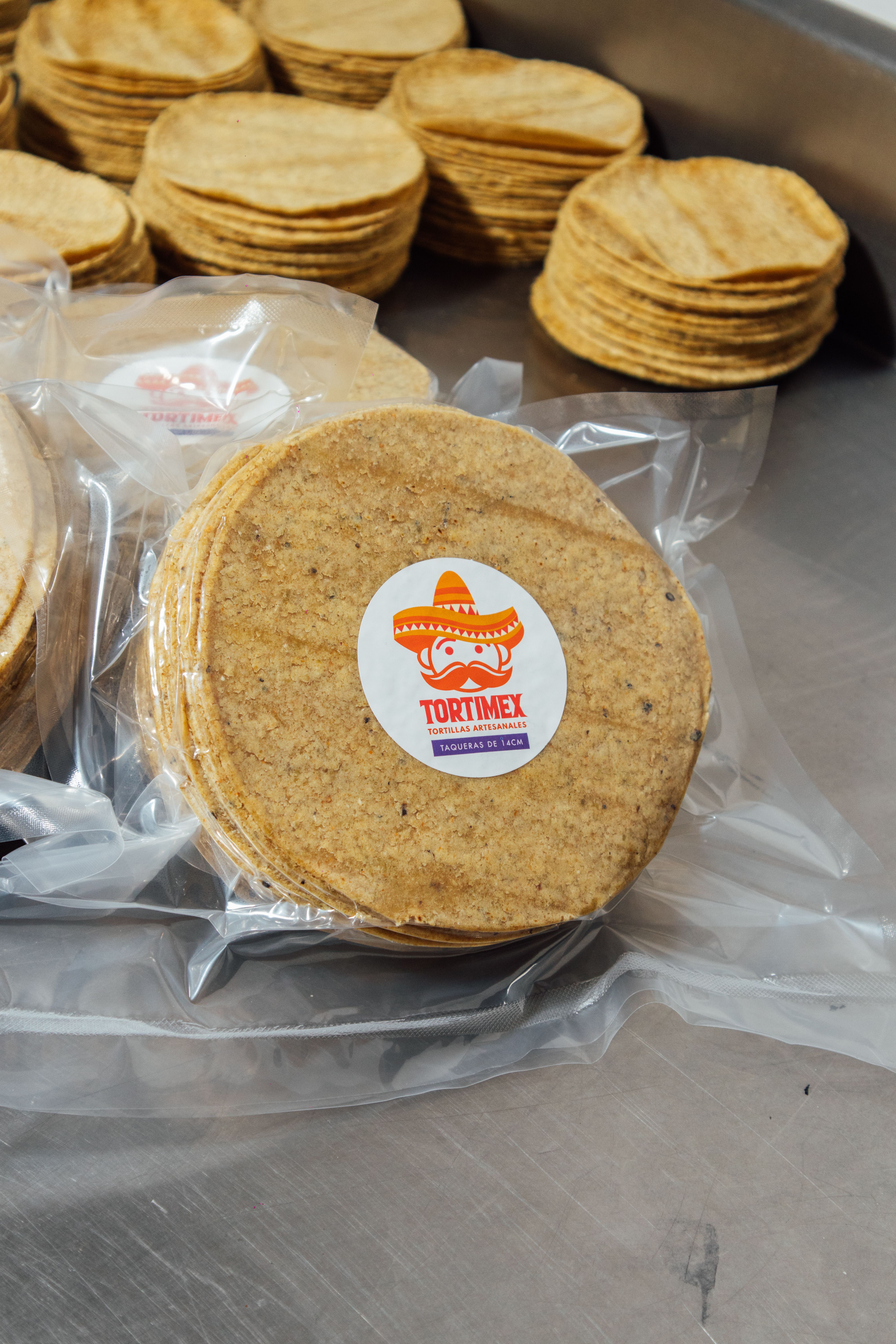 Stack of Packaged Corn Tortillas · Free Stock Photo