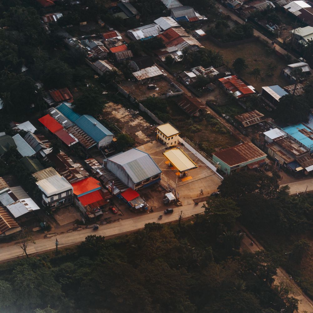 Hanger Hill — belongings being loaded for transport to storage