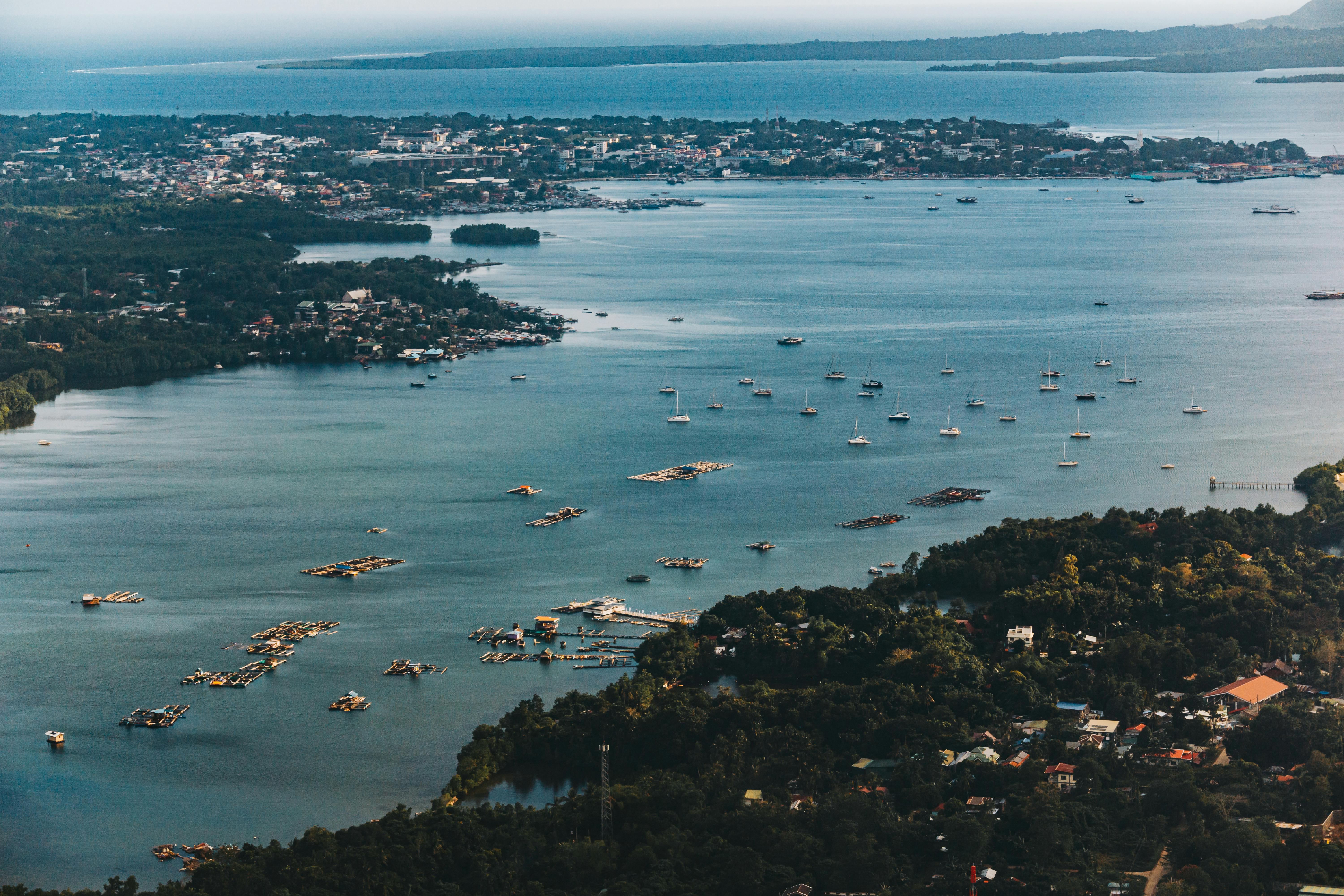 Pristine white sand at Jaco Island