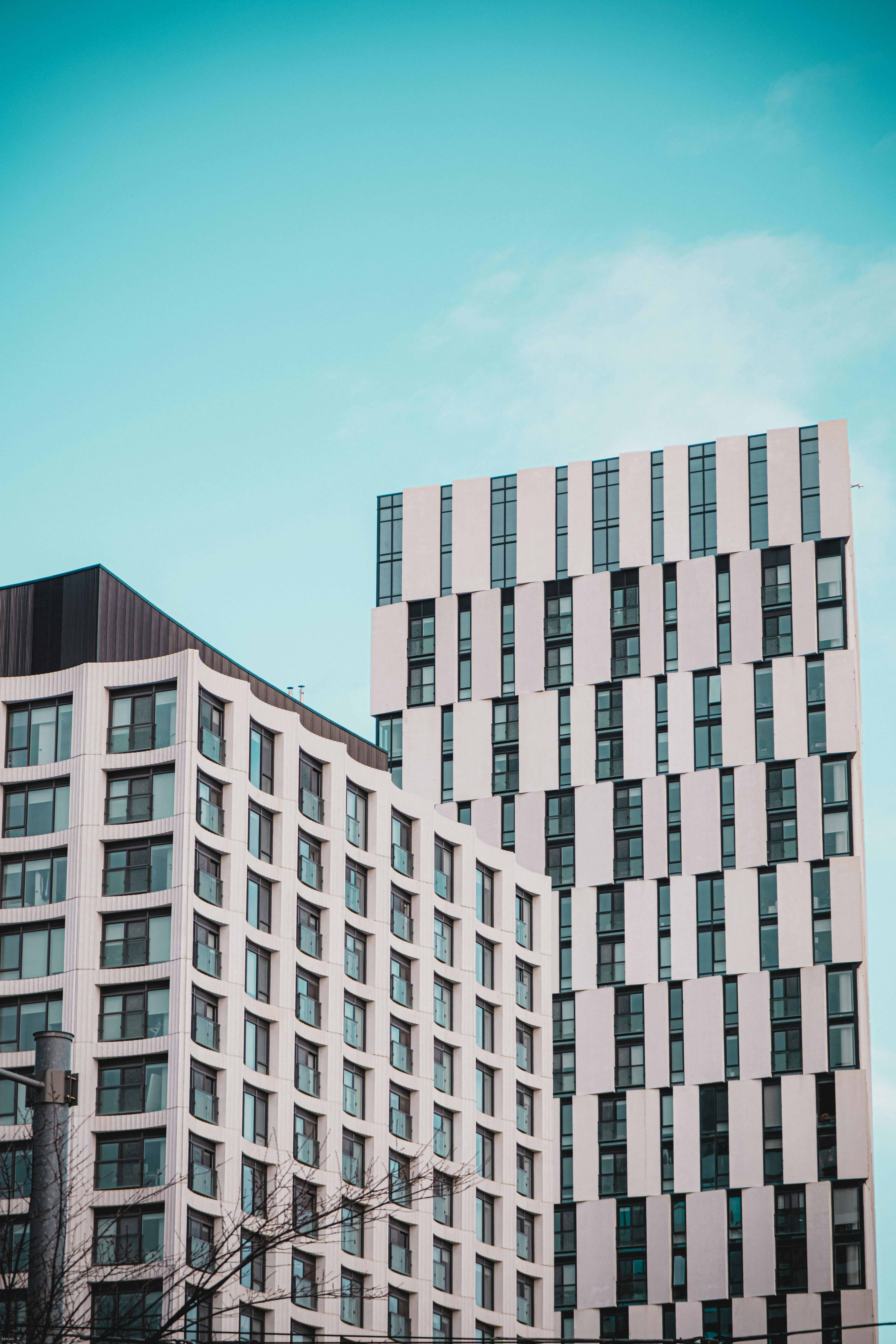 Modern architecture building