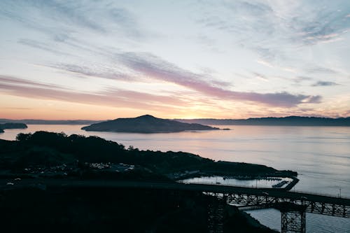 Free stock photo of sunrise